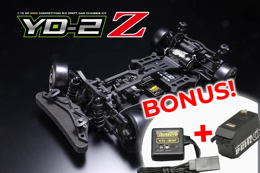 Yokomo RWD Drift YD-2 Z Kit w/ YG-302 & SP-02DV2 - One:10 RC